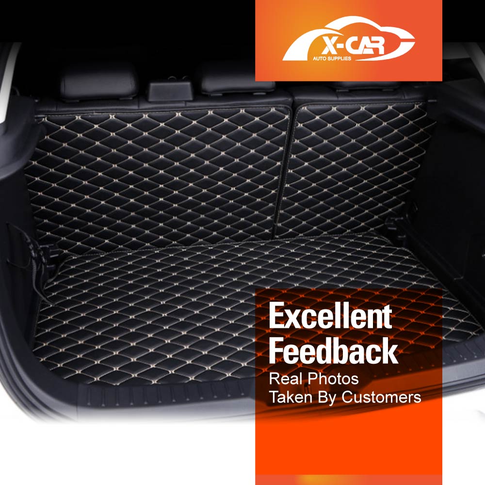 Premium Boot Liner Set For Mazda CX-3 CX3 2015-Onwards PU Leather - Image 3