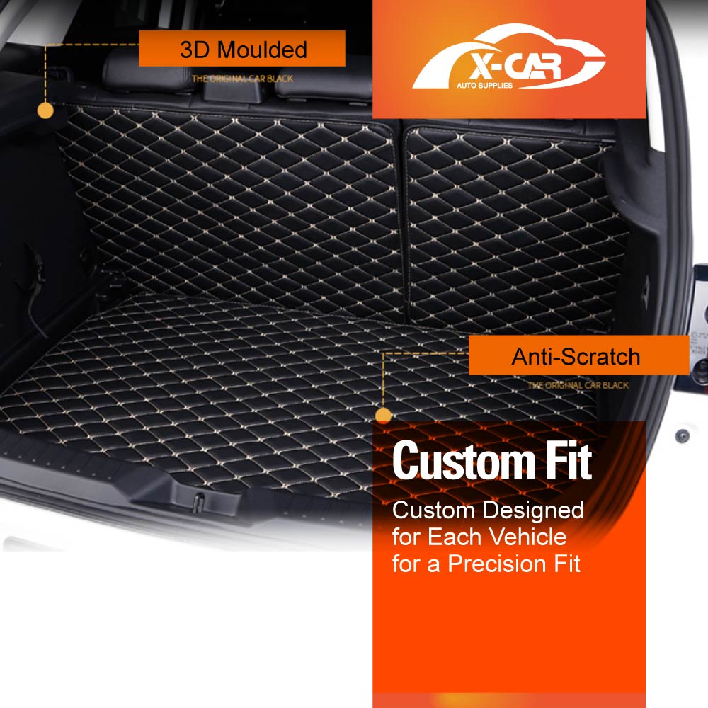 Premium Boot Liner Set For Mazda CX-3 CX3 2015-Onwards PU Leather - Image 4