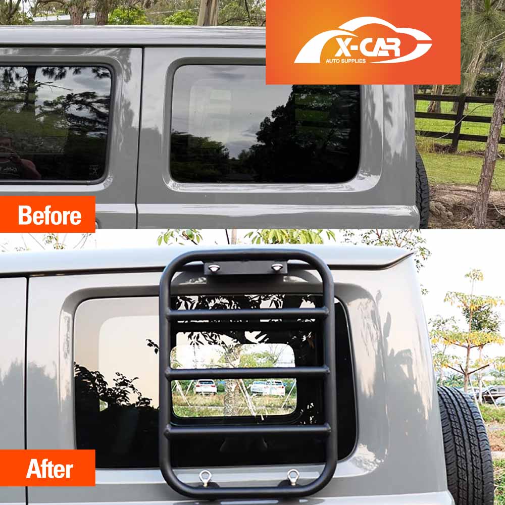 Rear Ladder/ Side Ladder for Suzuki Jimny XL 5-Door 2023-Onwards Tailgate Aluminum Alloy Climbing Rack - Image 15