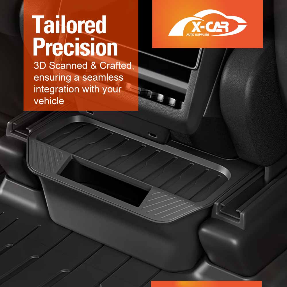 Rear Seat Storage Bin with Lid for Tesla Model Y Juniper 2025-Onwards - Image 4