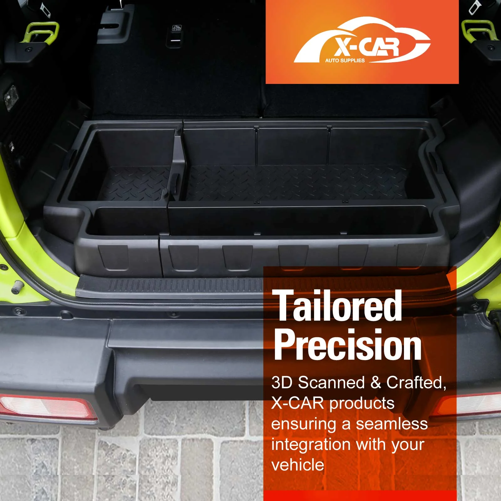 Rear Trunk Storage Box Organiser for Suzuki Jimny XL 5-Door 2023-Onwards Car Cargo Toolbox Storage Tray Accessories - Image 6