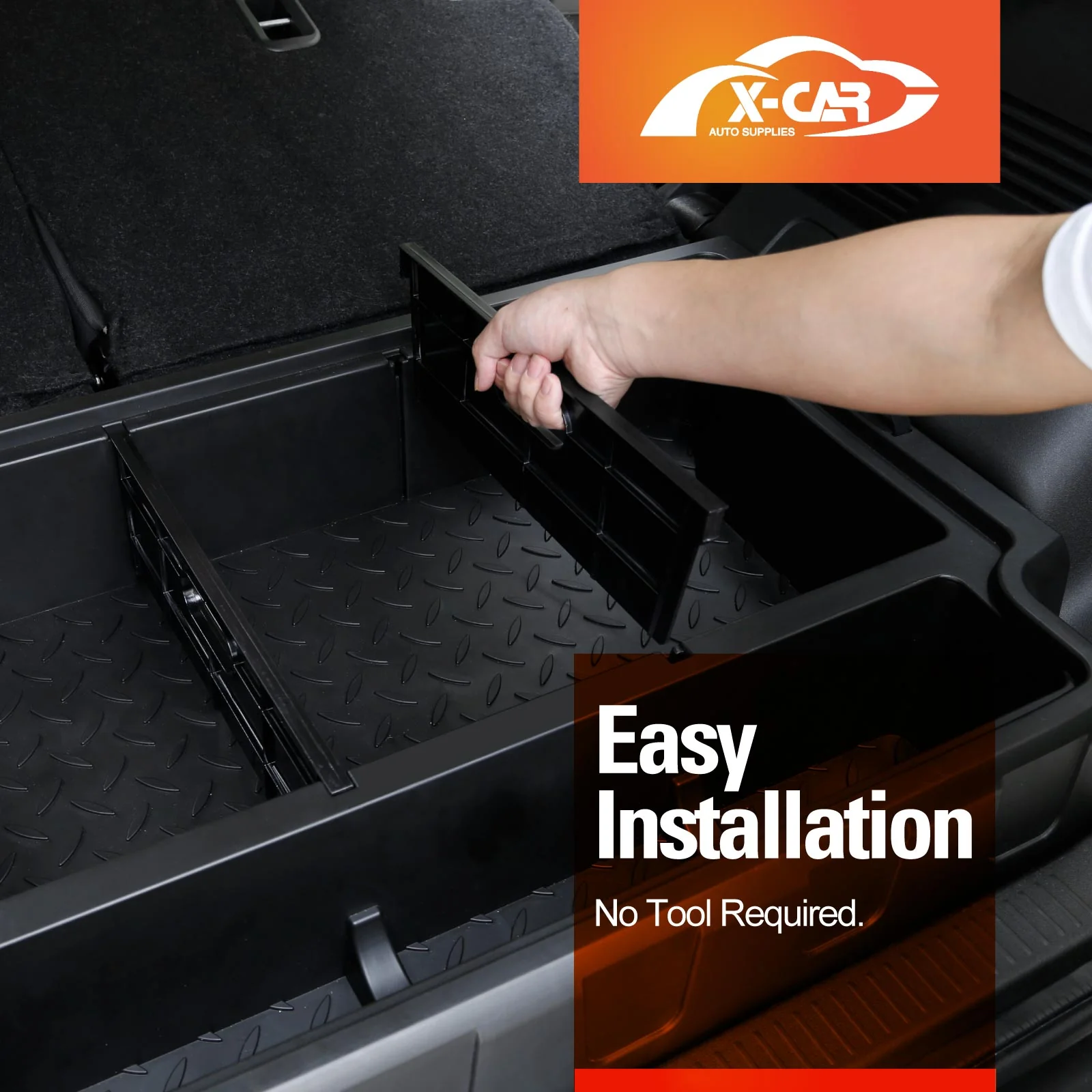Rear Trunk Storage Box Organiser for Suzuki Jimny XL 5-Door 2023-Onwards Car Cargo Toolbox Storage Tray Accessories - Image 7
