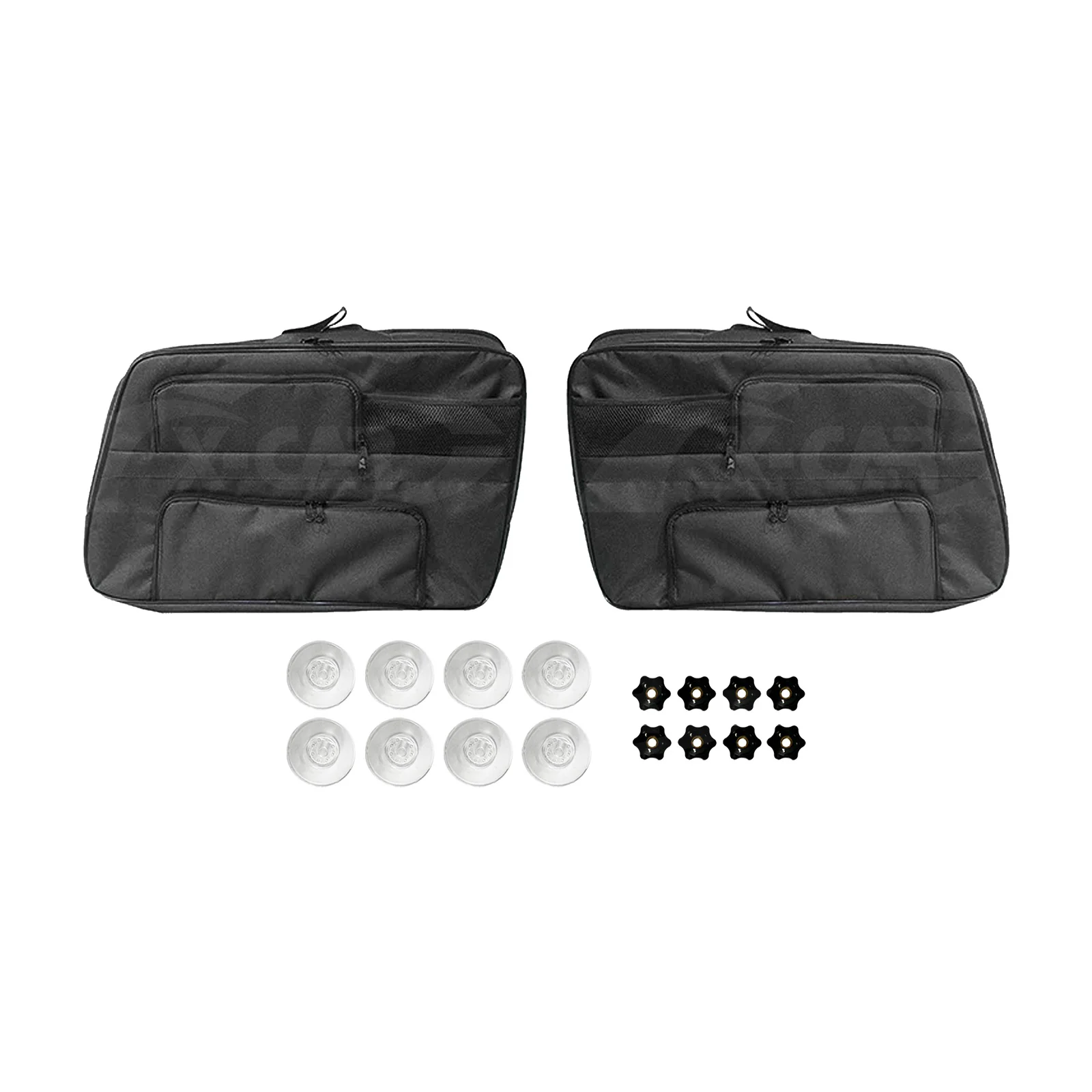 Port Window Hanging Storage Bags for Toyota Prado 250 Series 2024-Onwards Car Trunk Boot Side Organiser Car Accessories Set of 2 - Image 8