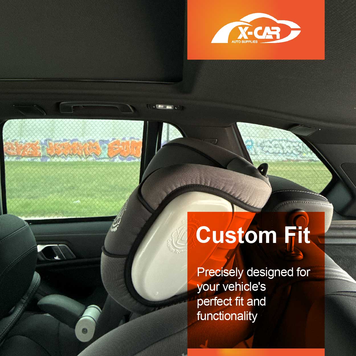 Window Sun Shades for BMW X5 2018-Onwards - Image 5
