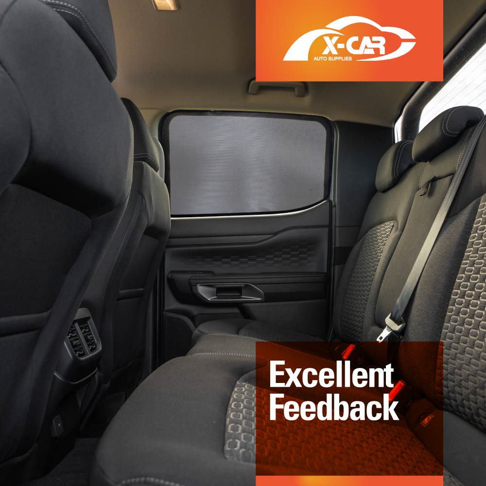 Window Sun Shades for Ford Next-Gen Ranger 2022-Onwards - Image 4