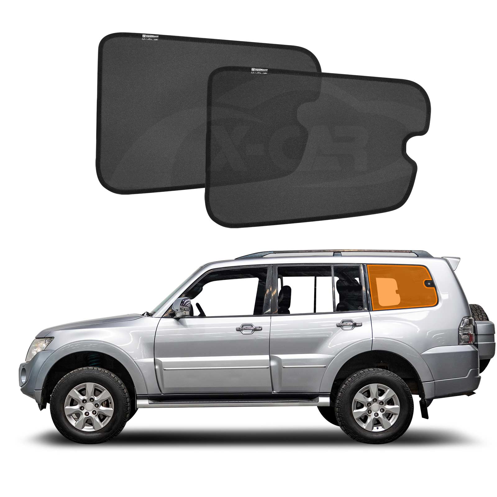 Window Sun Shades for Mitsubishi Pajero 2006-2022 - Image 14