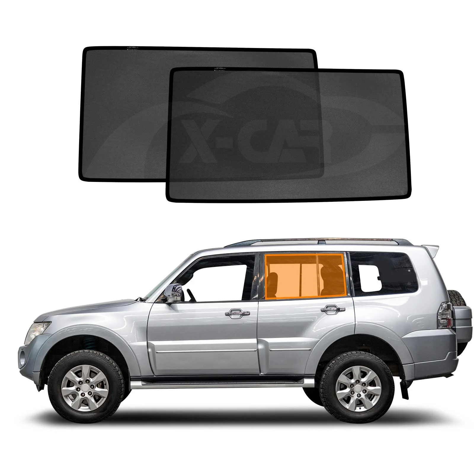 Window Sun Shades for Mitsubishi Pajero 2006-2022 - Image 15