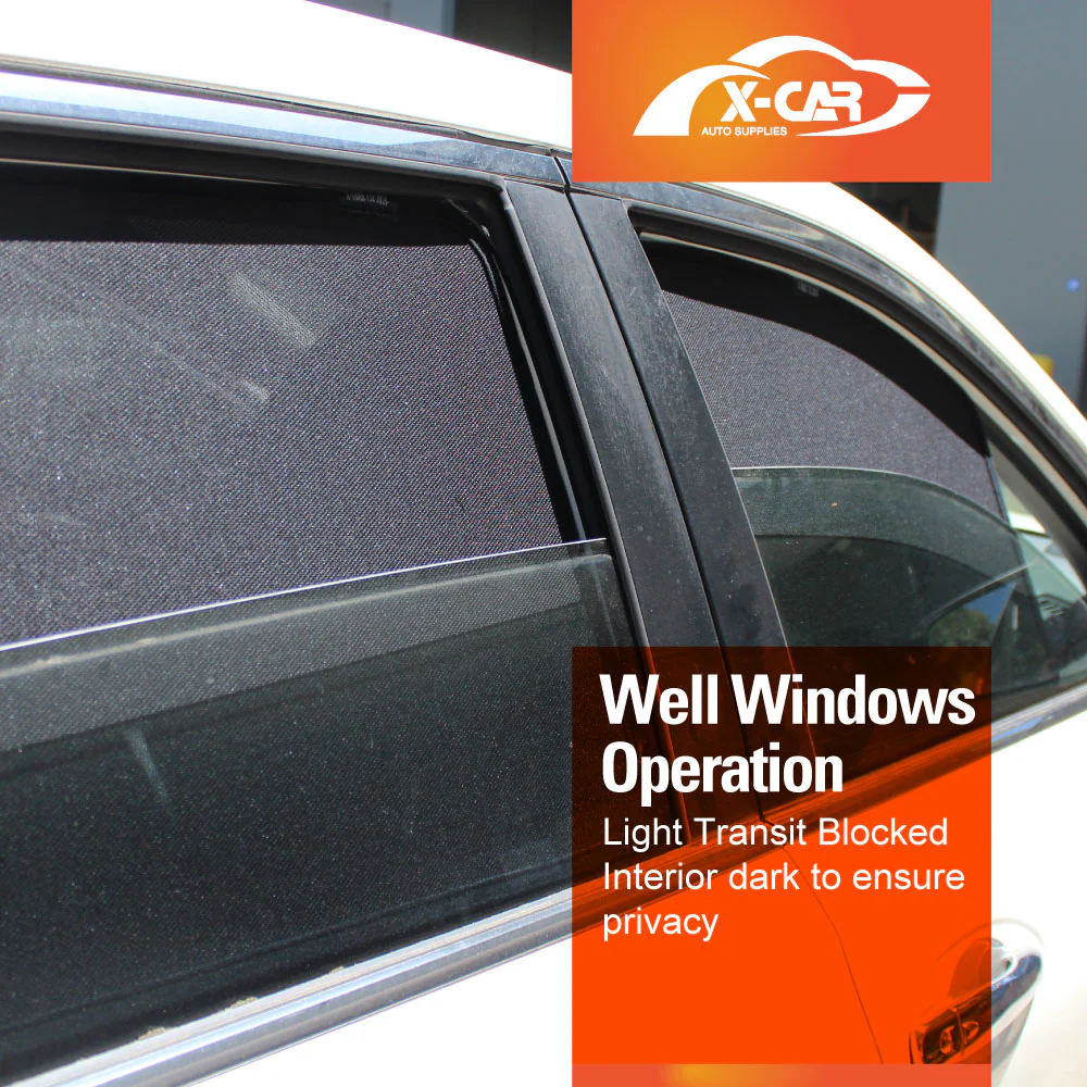 Window Sun Shades for Nissan Xtrail X-trail T32 2013-2022 - Image 9