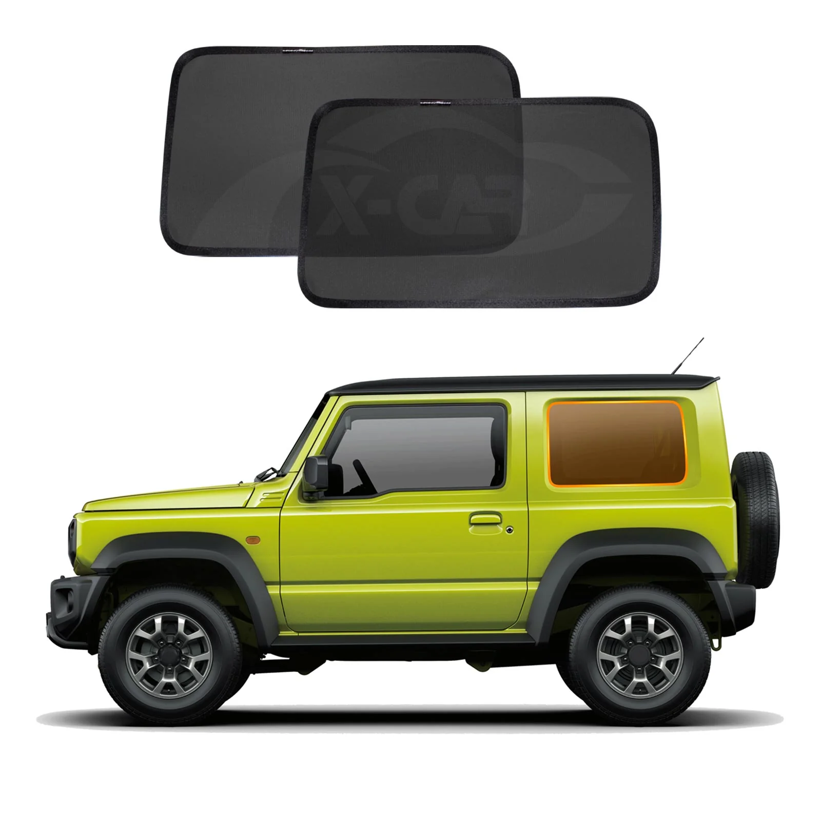Window Sun Shades for Suzuki Jimny 3-Door 2018-Onwards - Image 12