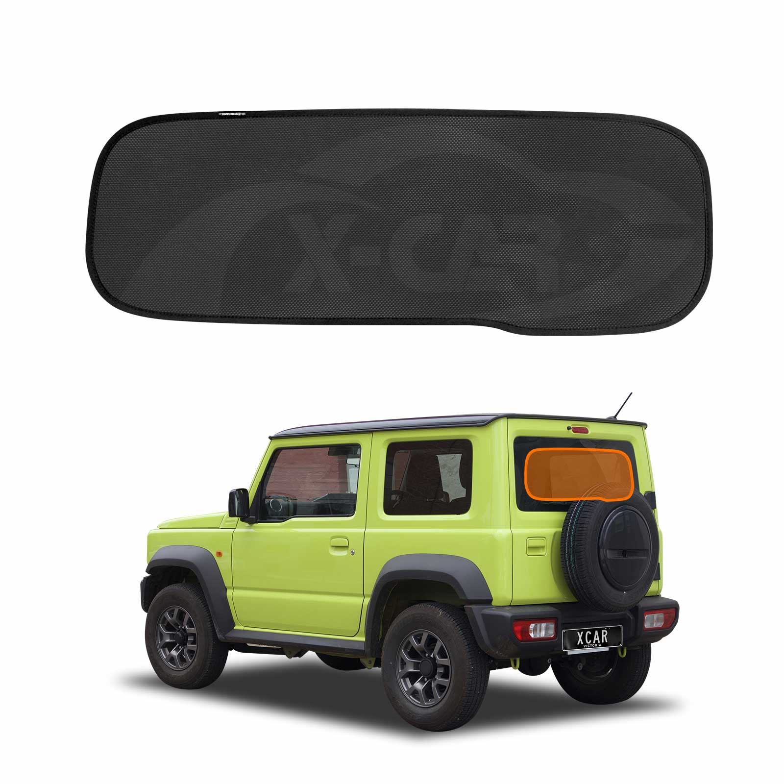 Window Sun Shades for Suzuki Jimny 3-Door 2018-Onwards - Image 13