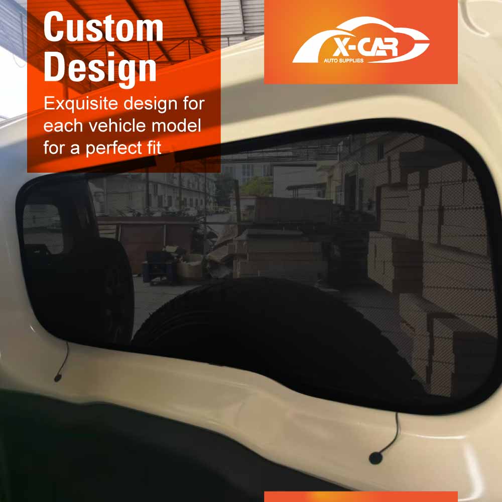 Window Sun Shades for Suzuki Jimny 3-Door 2018-Onwards - Image 4