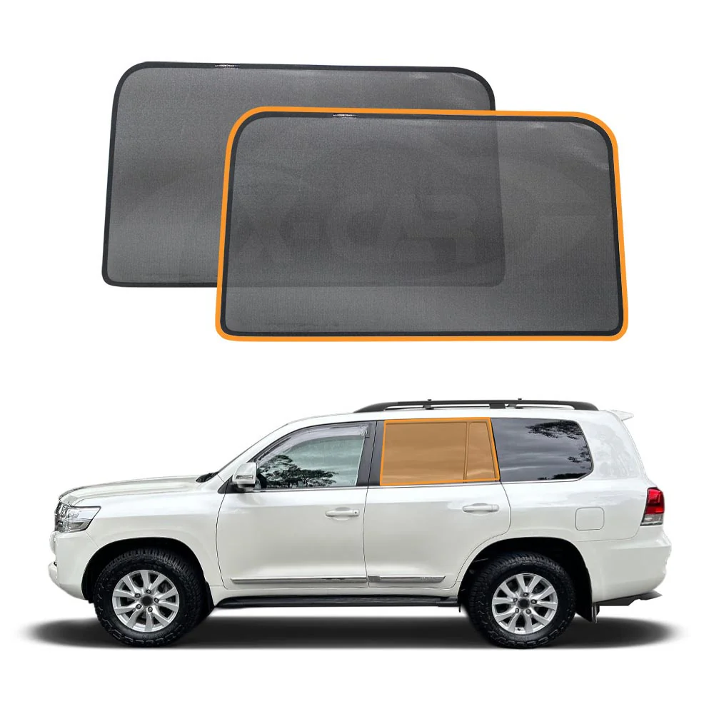 Window Sun Shades for Toyota LandCruiser 2007-2021 Rear Windscreen Shade - Image 16