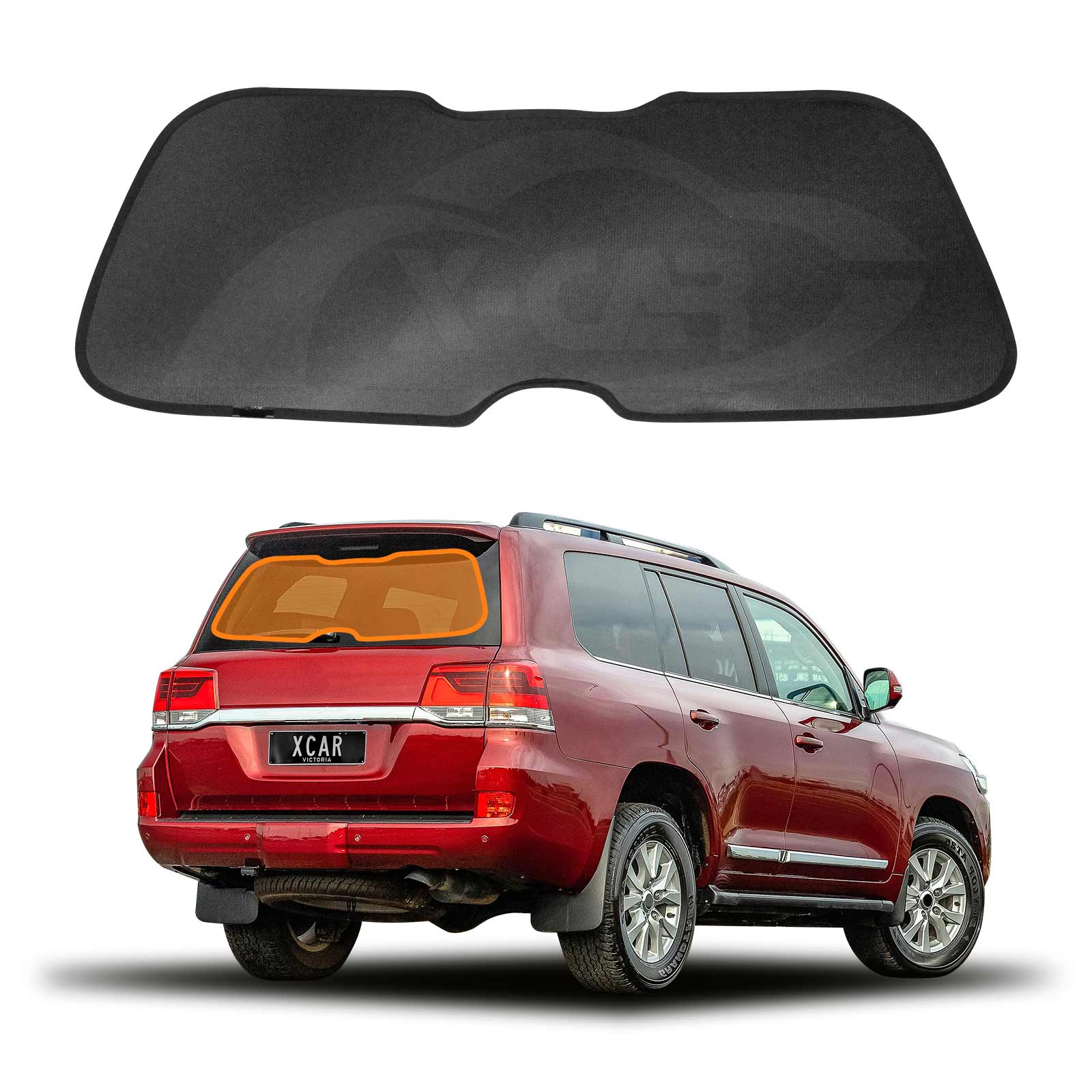 Window Sun Shades for Toyota LandCruiser 2007-2021 Rear Windscreen Shade - Image 17