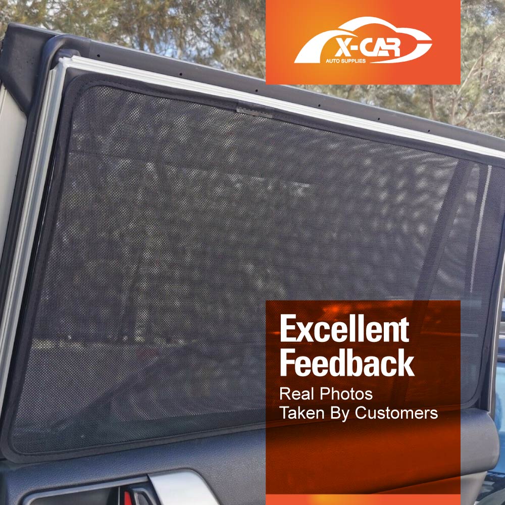 Window Sun Shades for Toyota LandCruiser 2007-2021 Rear Windscreen Shade - Image 3