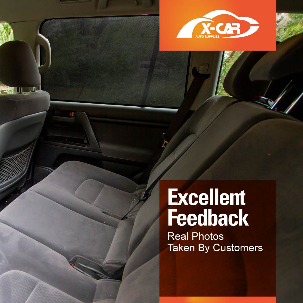Window Sun Shades for Toyota LandCruiser 2007-2021 Rear Windscreen Shade - Image 5