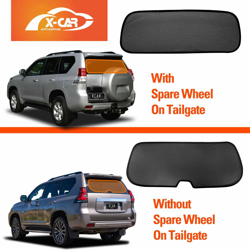 Window Sun Shades for Toyota Prado 150 Series 2009-2024 Rear Windscreen Shade - Image 13