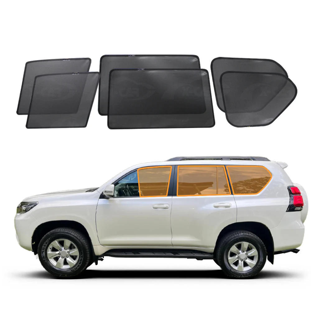 Window Sun Shades for Toyota Prado 150 Series 2009-2024 Rear Windscreen Shade - Image 21