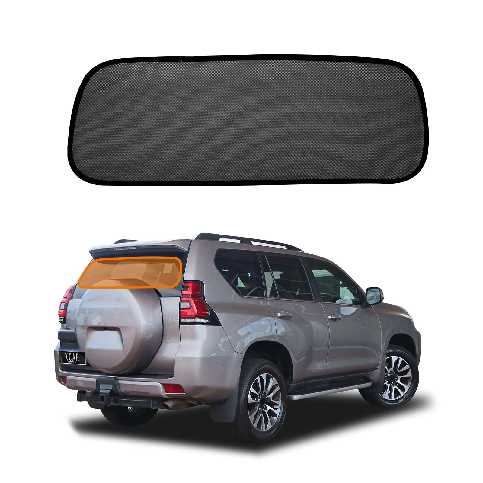 Window Sun Shades for Toyota Prado 150 Series 2009-2024 Rear Windscreen Shade - Image 25