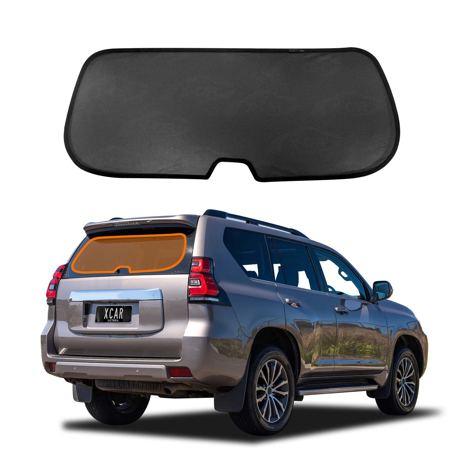 Window Sun Shades for Toyota Prado 150 Series 2009-2024 Rear Windscreen Shade - Image 27