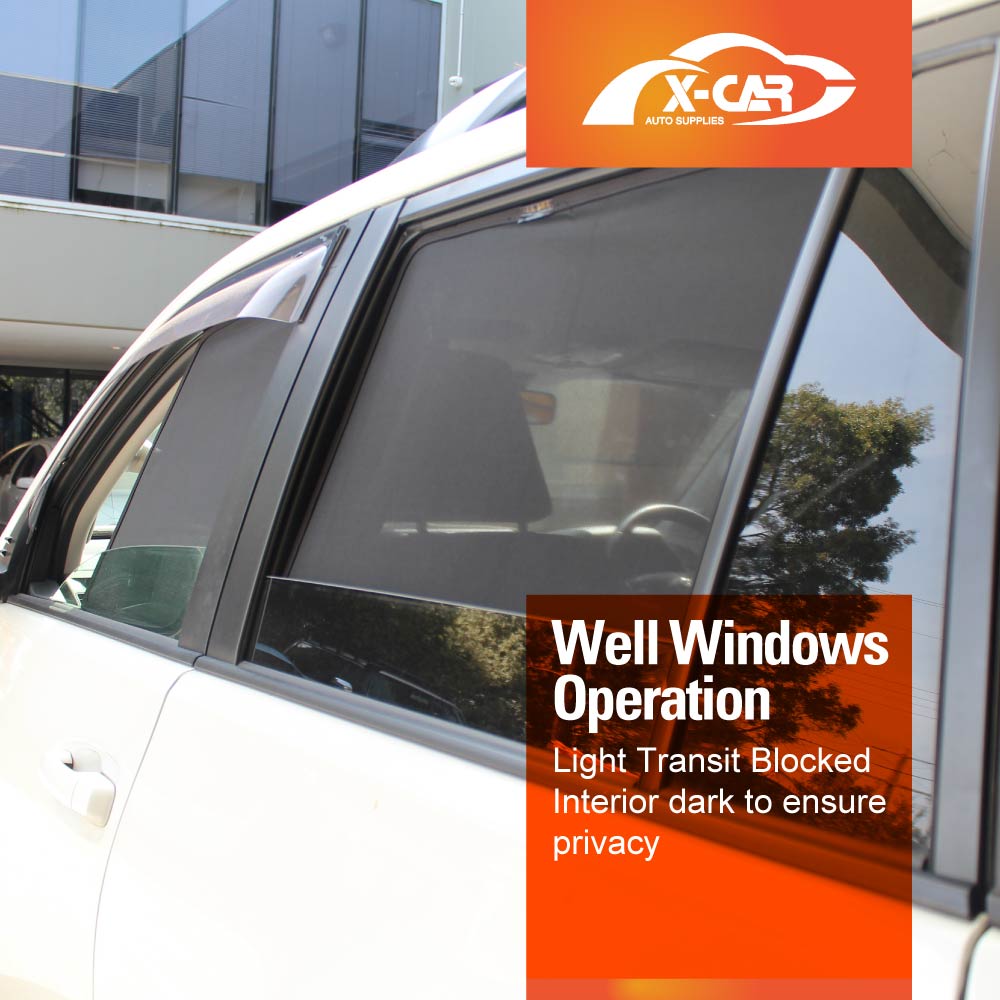 Window Sun Shades for Toyota Prado 150 Series 2009-2024 Rear Windscreen Shade - Image 8