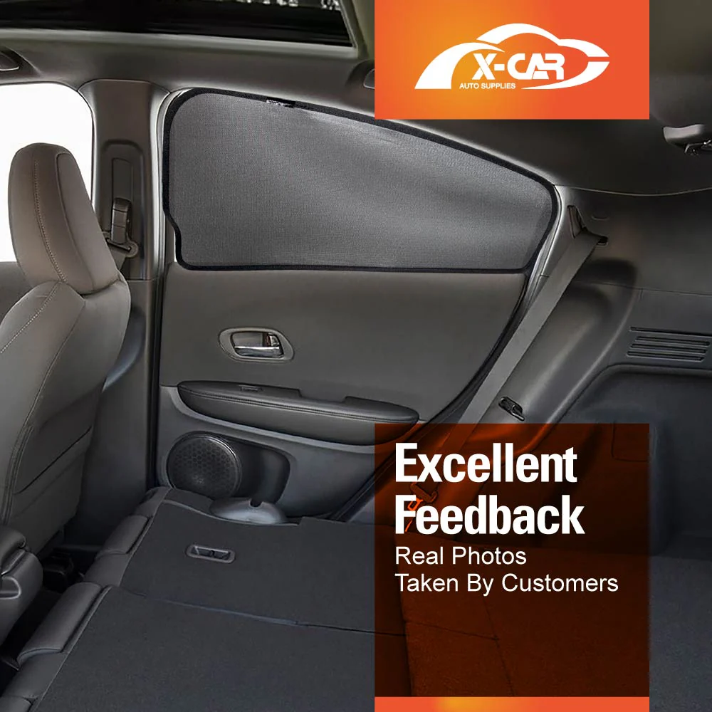 Rear Window Sun Shades for Honda Vezel 2014-2021 - Image 2