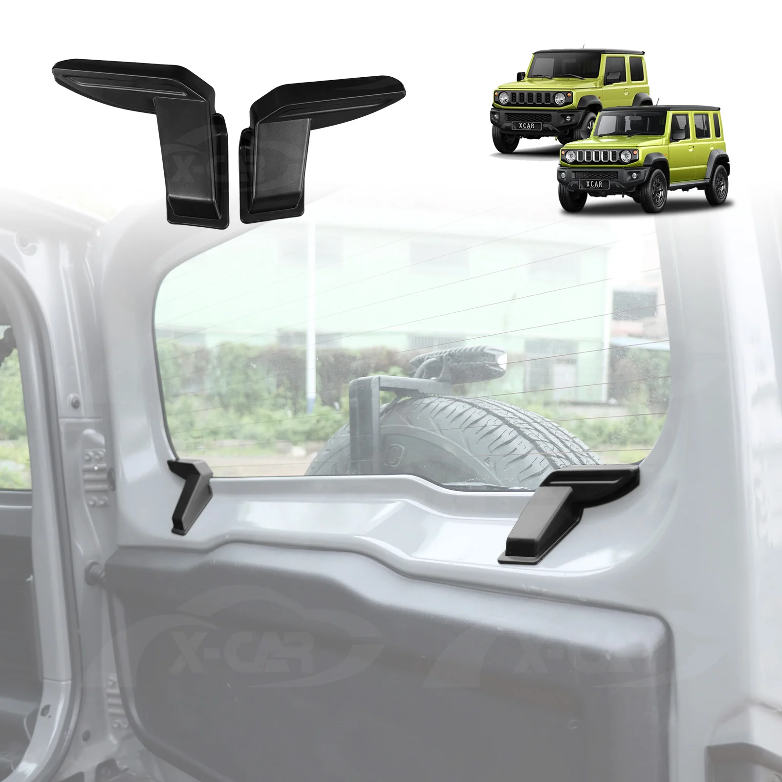 Rear Windscreen Heater Wire Cover for Suzuki Jimny 2018-Onwards Window Defogger Cable Protection Interior Trim