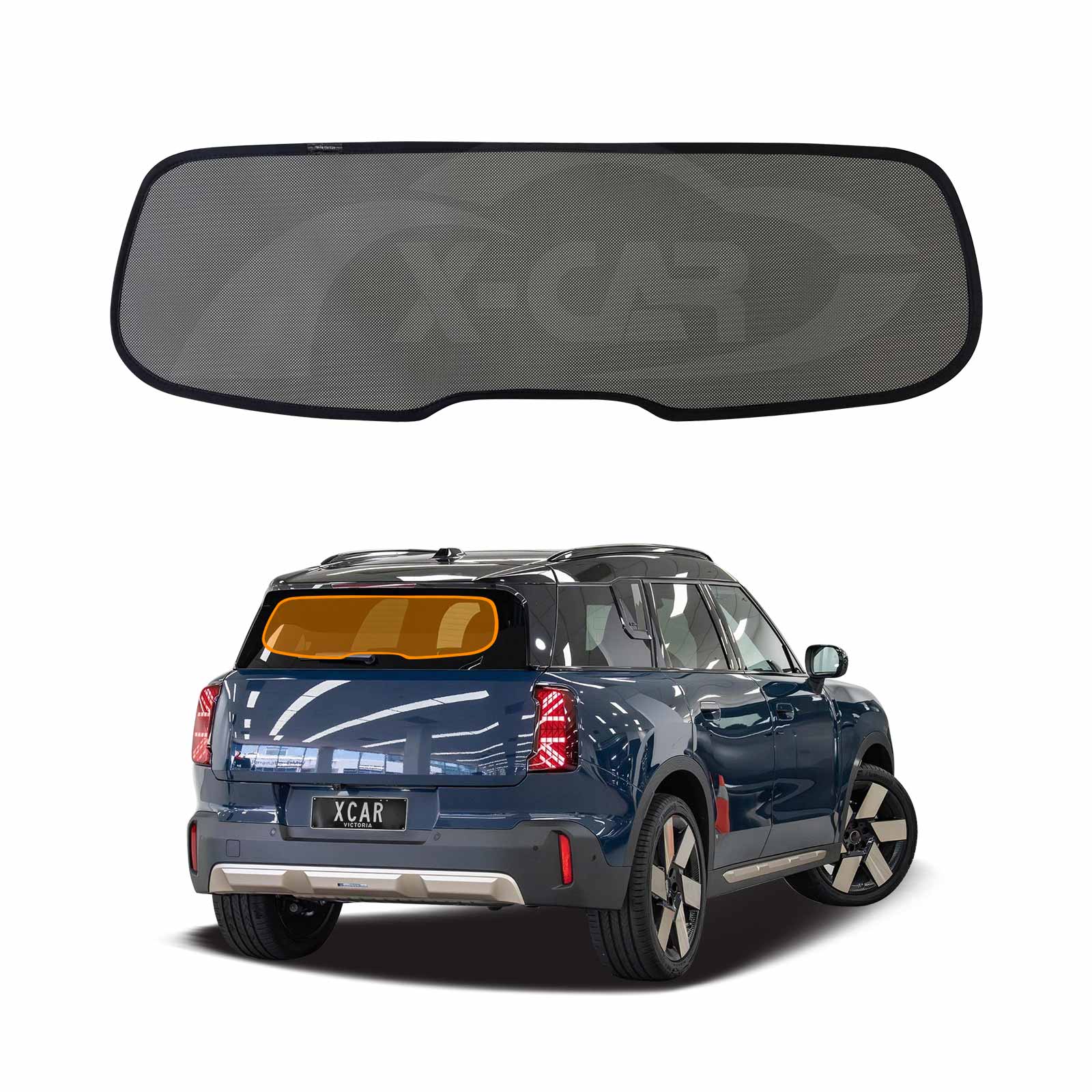 Rear Windscreen Sun Shade for MINI Countryman U25 2024-Onwards