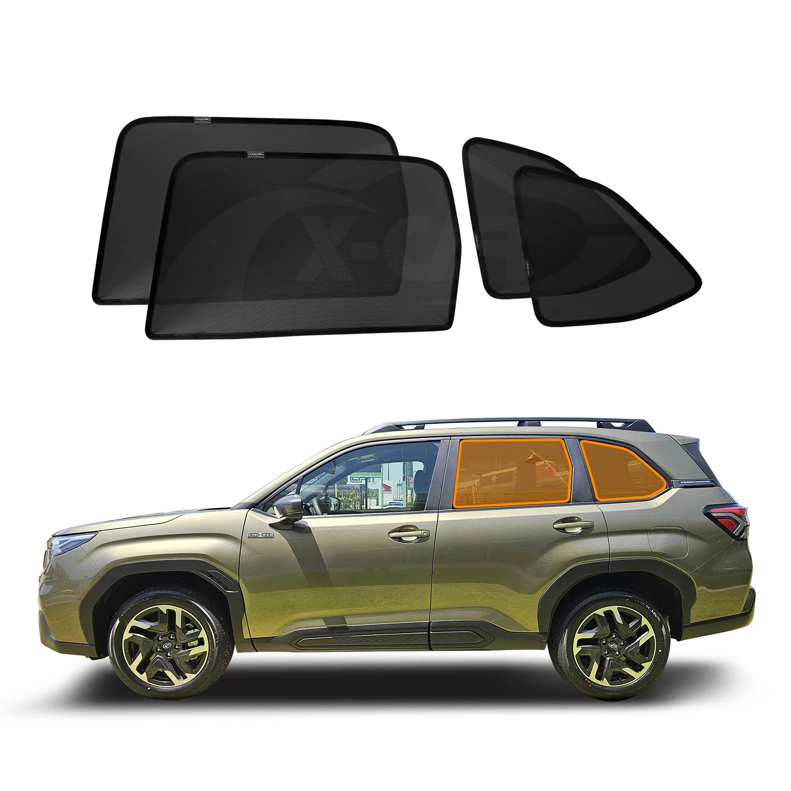 Window Sun Shades for Subaru Forester 6th Gen 2025-Onwards Windscreen Blinds - Image 22