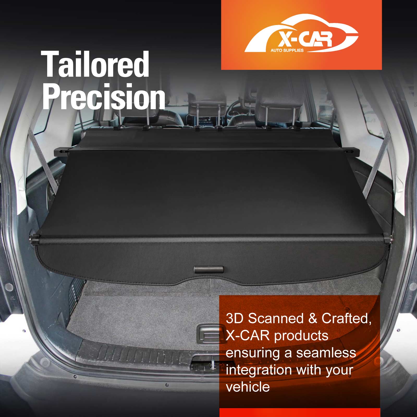 Retractable Cargo Cover For Holden Captiva 2006-2020 - Image 3