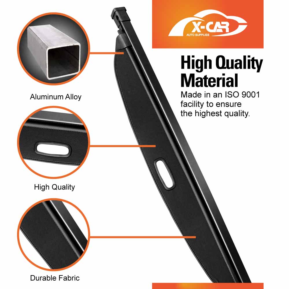 Retractable Cargo Cover For Nissan X-TRAIL T32 2014-2022 - Image 5