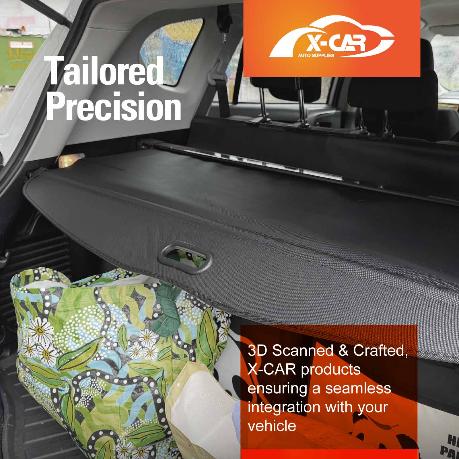 Retractable Cargo Cover For Toyota Rav4 2013 - 2018 - Image 4