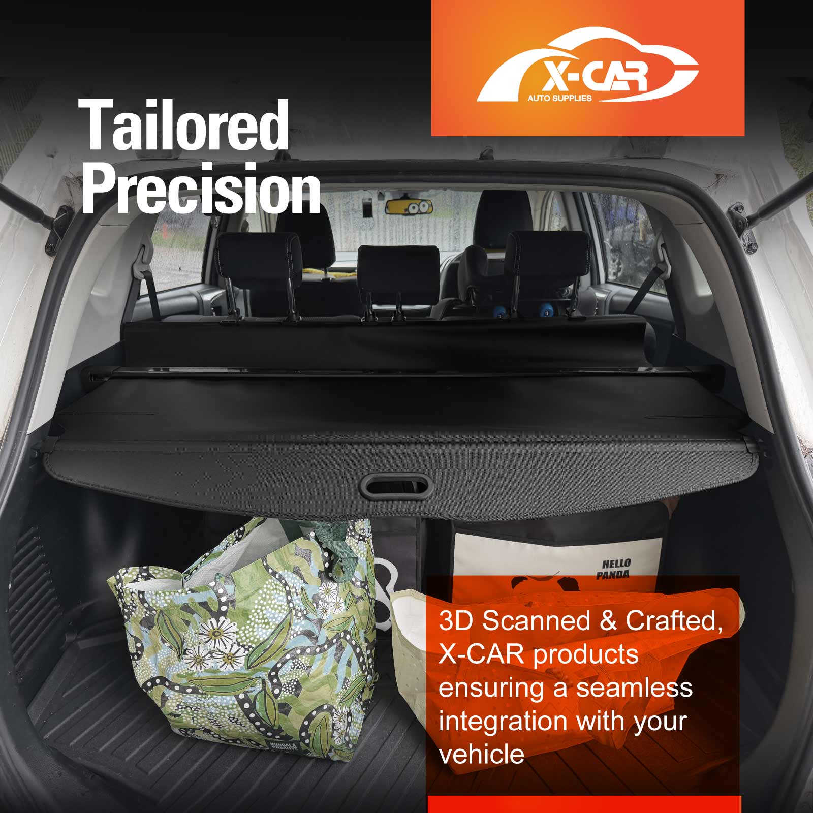 Retractable Cargo Cover For Toyota Rav4 2013 - 2018 - Image 5