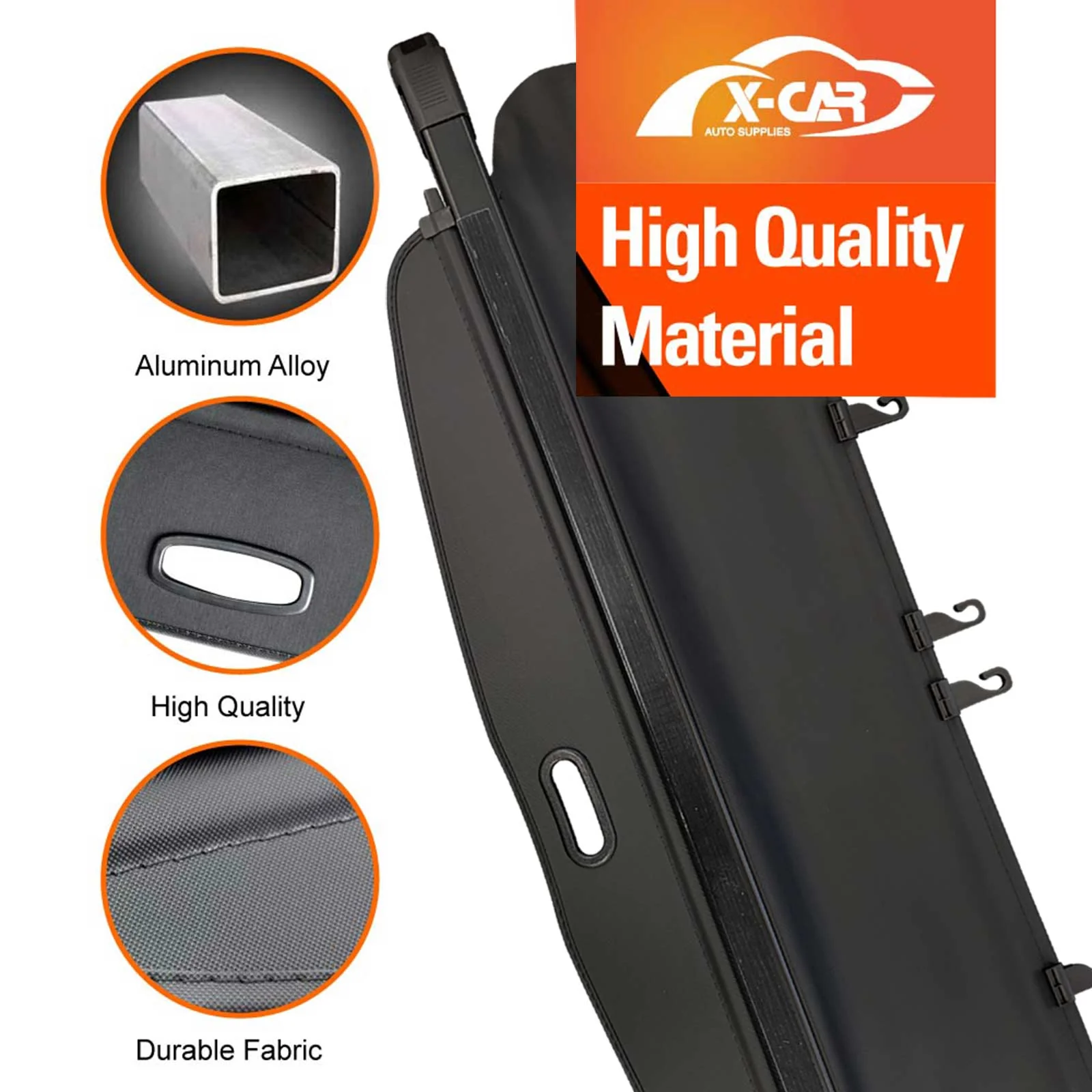 Retractable Cargo Cover For Toyota Rav4 2013 - 2018 - Image 7