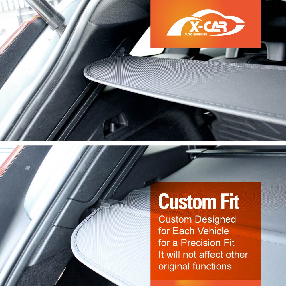 Retractable Cargo Cover For Volvo XC60 2017-Onwards - Image 2