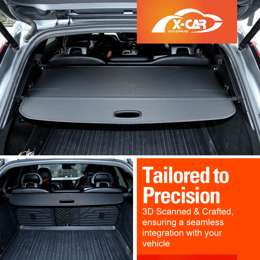 Retractable Cargo Cover For Volvo XC60 2017-Onwards - Image 5