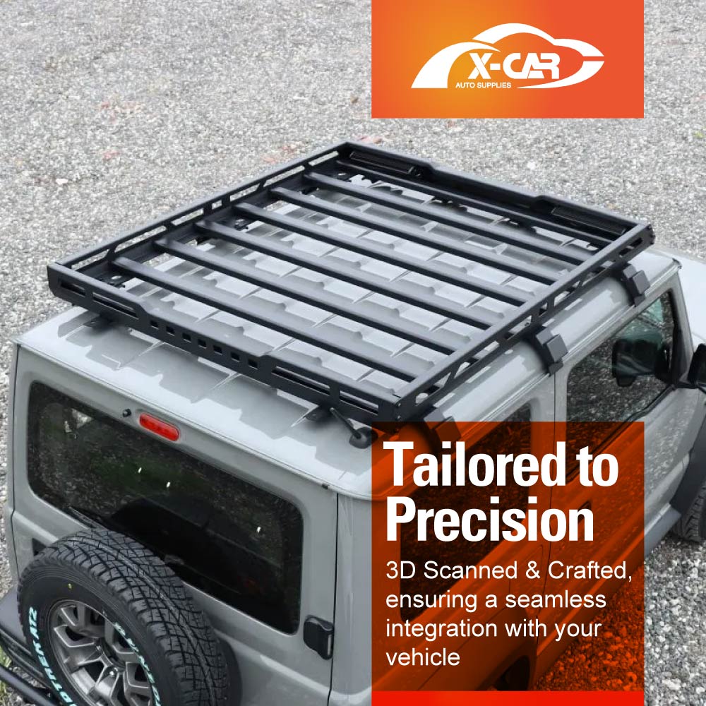 Roof Rack Side Awning for Suzuki Jimny 3-Door 2018-Onwards Multi-Functional Expansion Platform 4WD Off-Road Accessories - Image 3