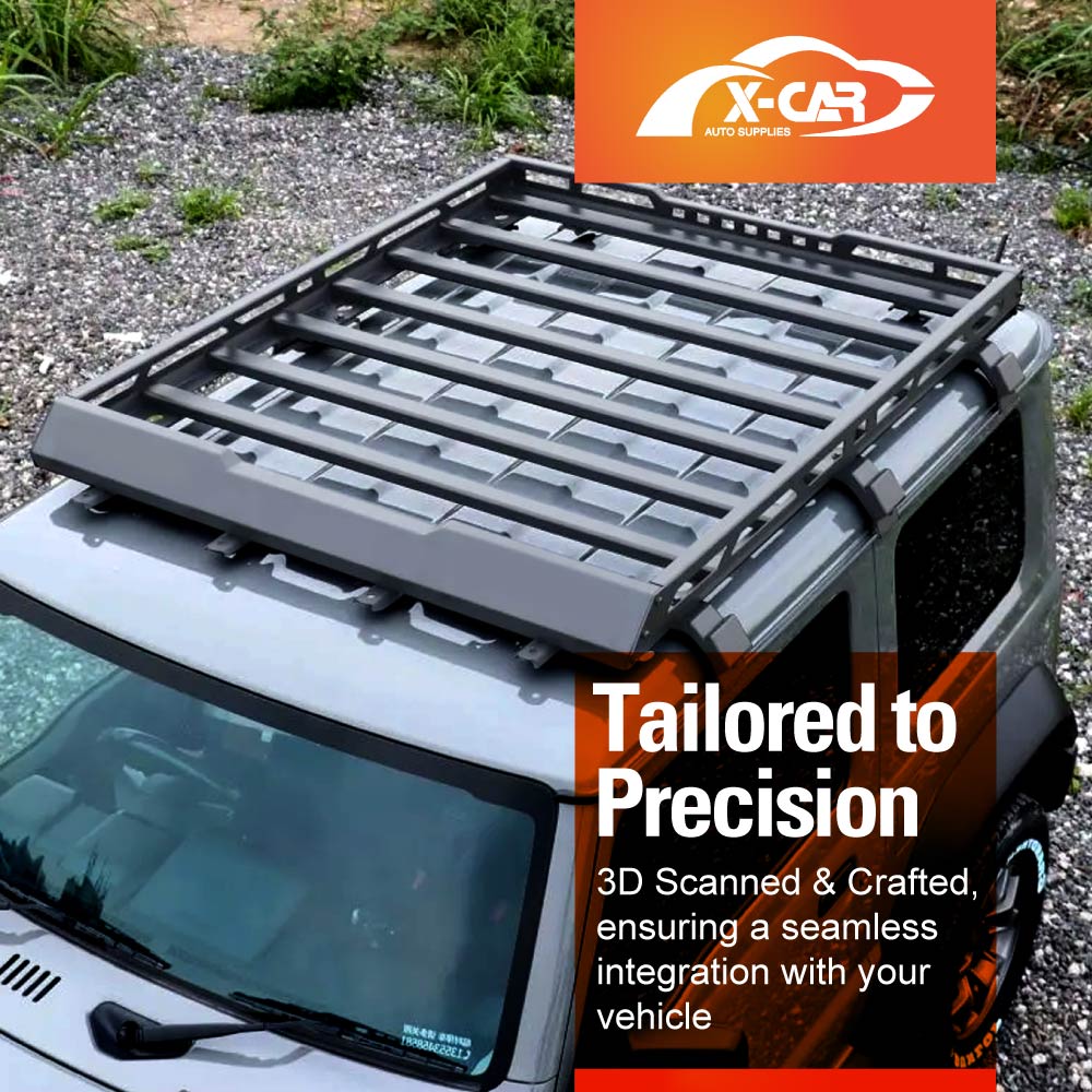Roof Rack Side Awning for Suzuki Jimny 3-Door 2018-Onwards Multi-Functional Expansion Platform 4WD Off-Road Accessories - Image 4
