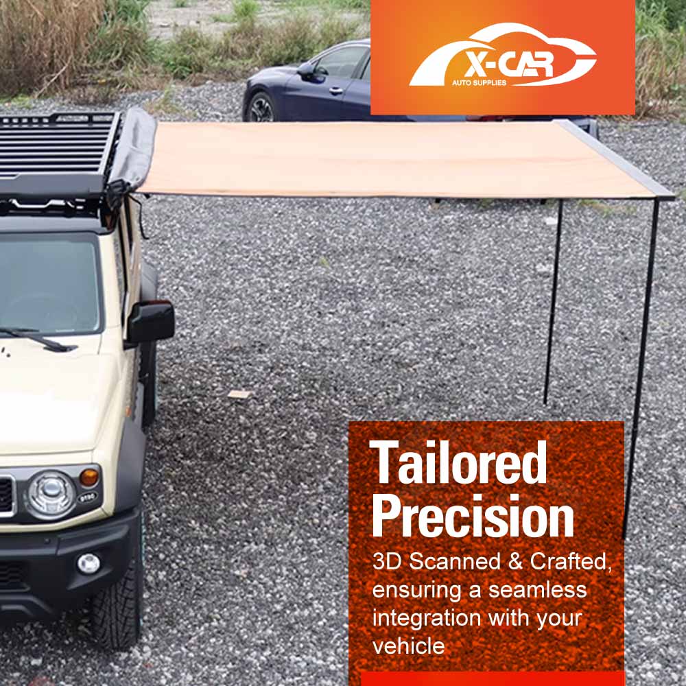 Roof Rack Side Awning for Suzuki Jimny 3-Door 2018-Onwards Multi-Functional Expansion Platform 4WD Off-Road Accessories - Image 9