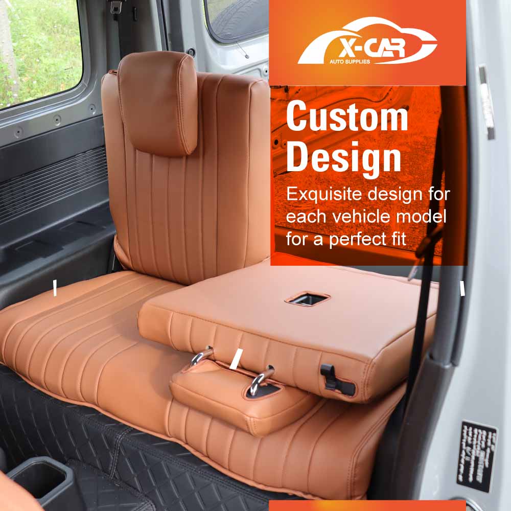 Seat Covers for Suzuki Jimny 3-Door 2018-Onwards Premium Vintage PU Leather - Image 23