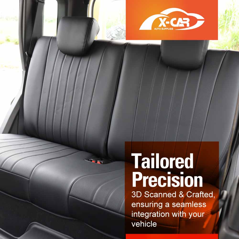 Seat Covers for Suzuki Jimny XL 5-Door 2023-Onwards Premium Vintage PU Leather - Image 12