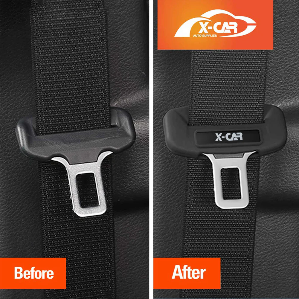 Seatbelt Buckle Silicone Protective Covers for Car Seat Belt Protector Universal Anti-Scratch Interior Accessories Set of 2 - Image 4