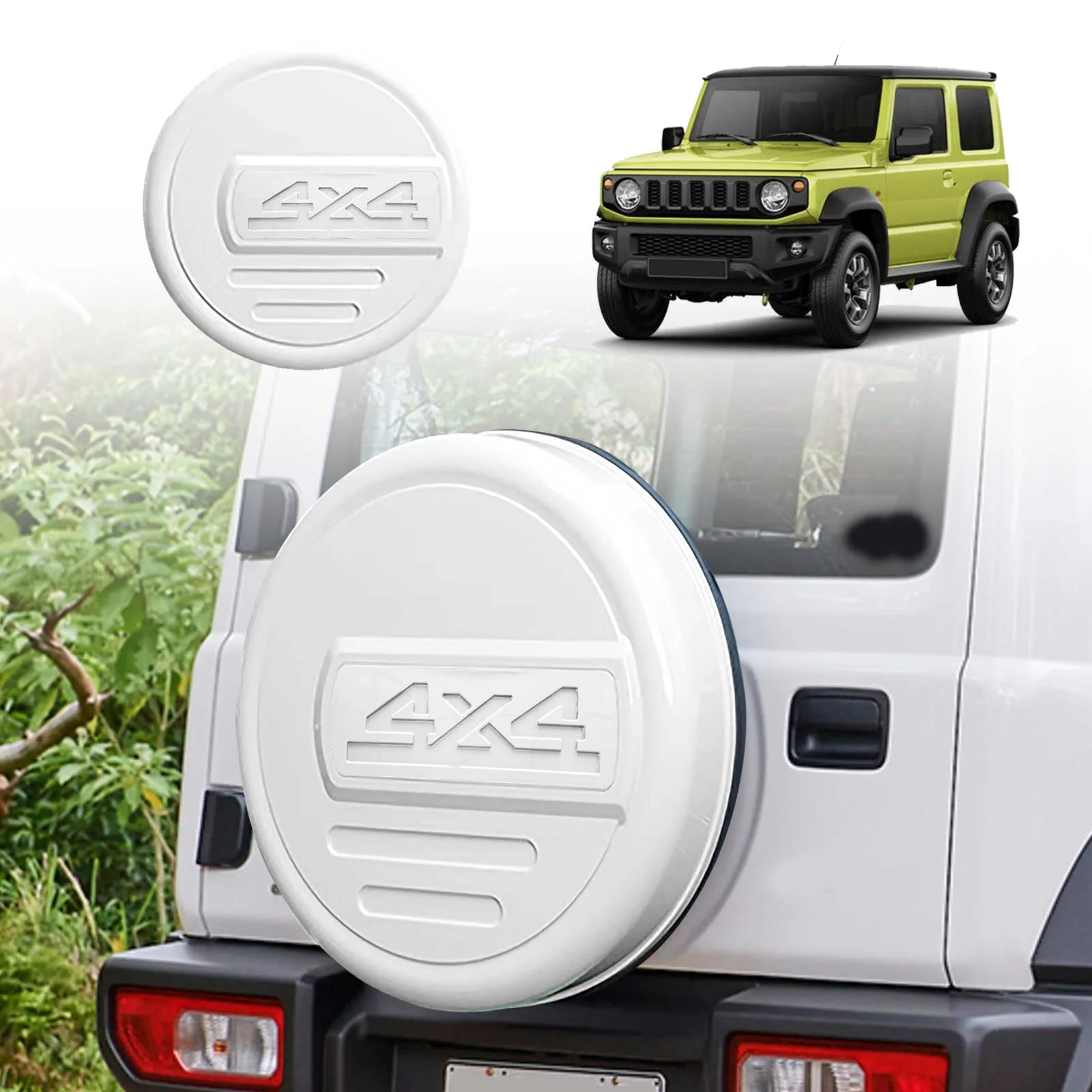 Spare Wheel Cover for Suzuki Jimny 3-Door 2018-Onwards Protector Exterior Modification Accessories - Image 4