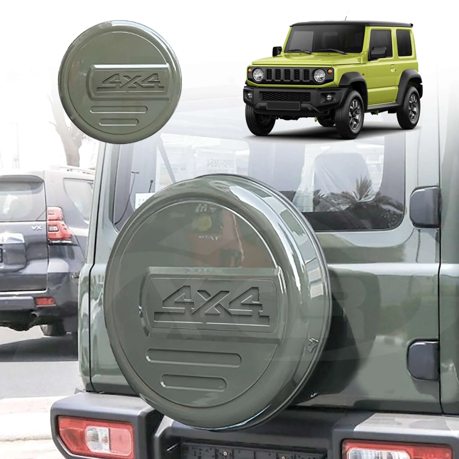 Spare Wheel Cover for Suzuki Jimny 3-Door 2018-Onwards Protector Exterior Modification Accessories - Image 5