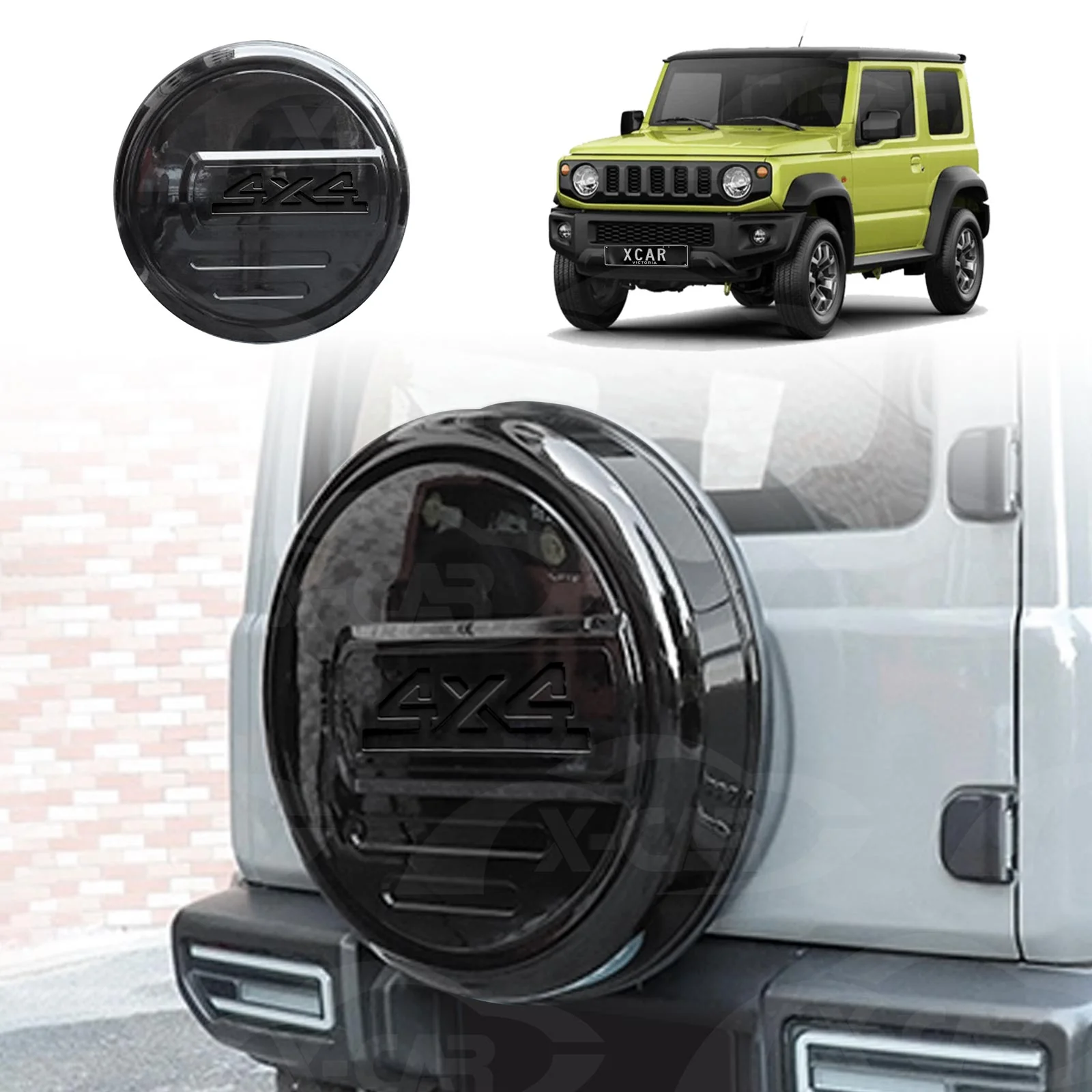 Spare Wheel Cover for Suzuki Jimny 3-Door 2018-Onwards Protector Exterior Modification Accessories - Image 6