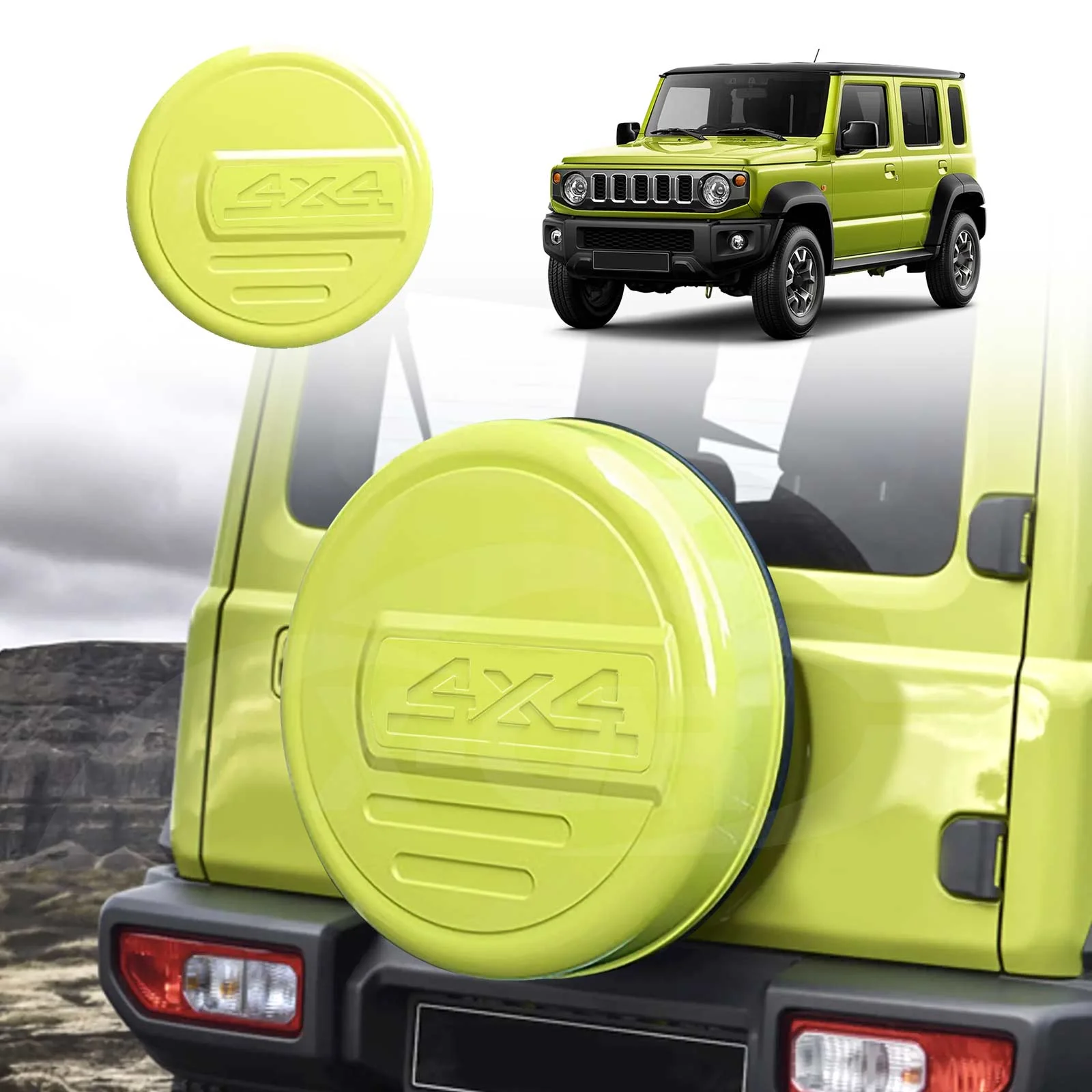 Spare Wheel Cover for Suzuki Jimny XL 5-Door 2023-Onwards - Image 3