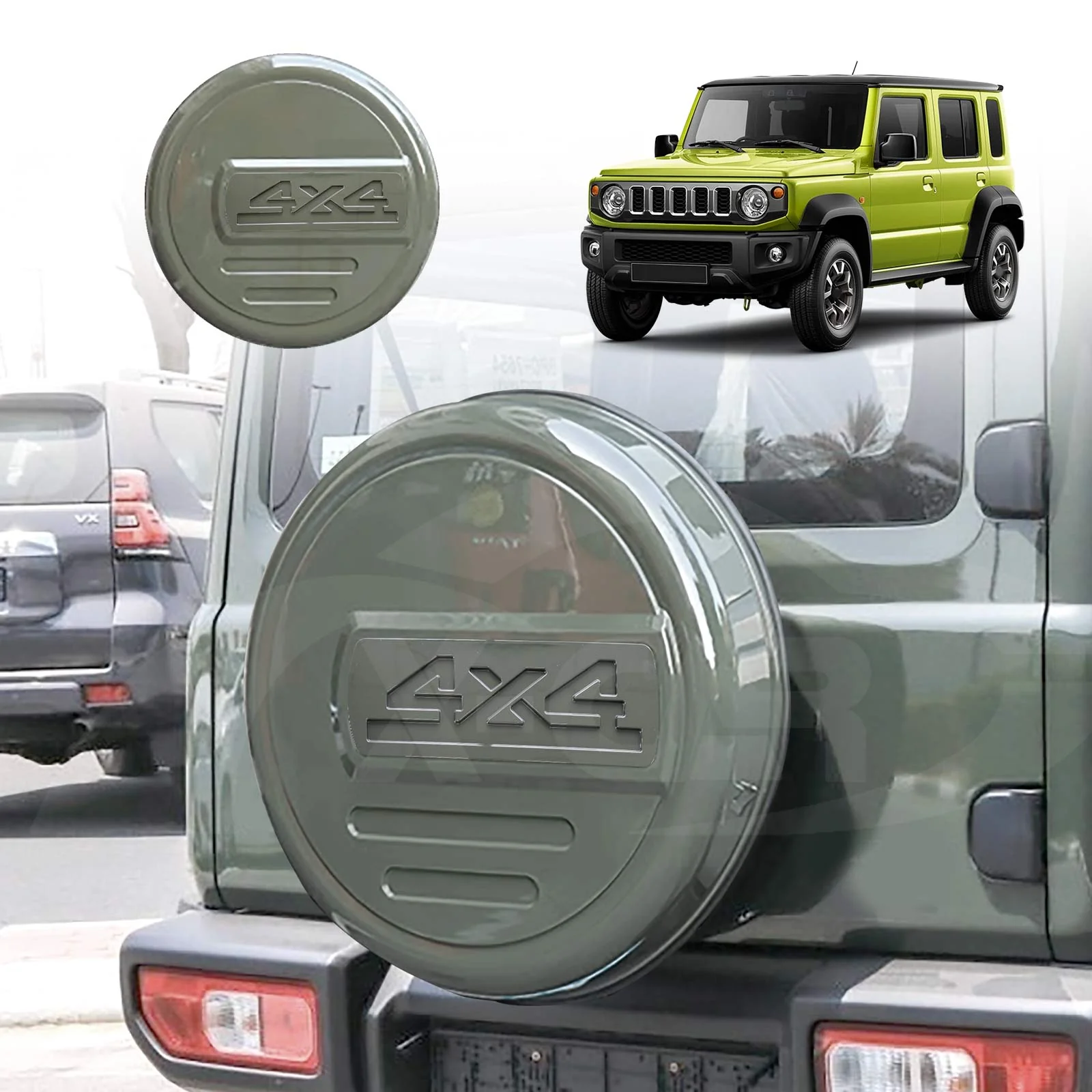 Spare Wheel Cover for Suzuki Jimny XL 5-Door 2023-Onwards - Image 5