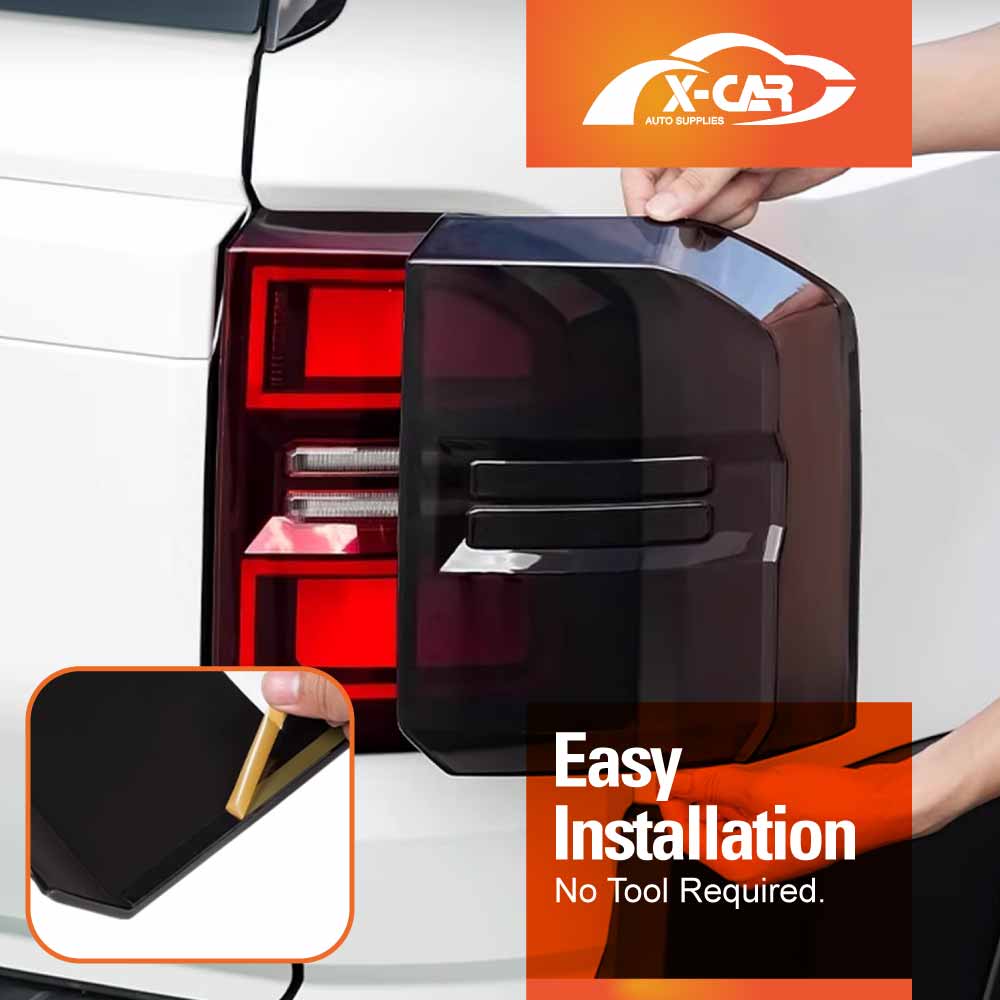 Tail Light Cover Trim for Toyota Prado 250 Series 2024-Onwards Rear Lamp Frame Guard - Image 5
