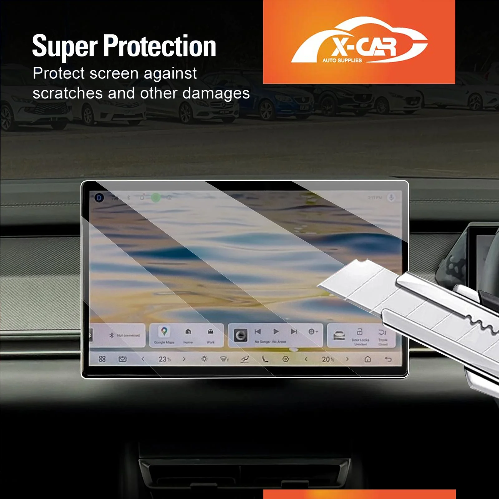Tempered Glass Screen Protector for BYD SEALION 8 SEALION8 2026-Onwards Touchscreen Cover Accessories - Image 11