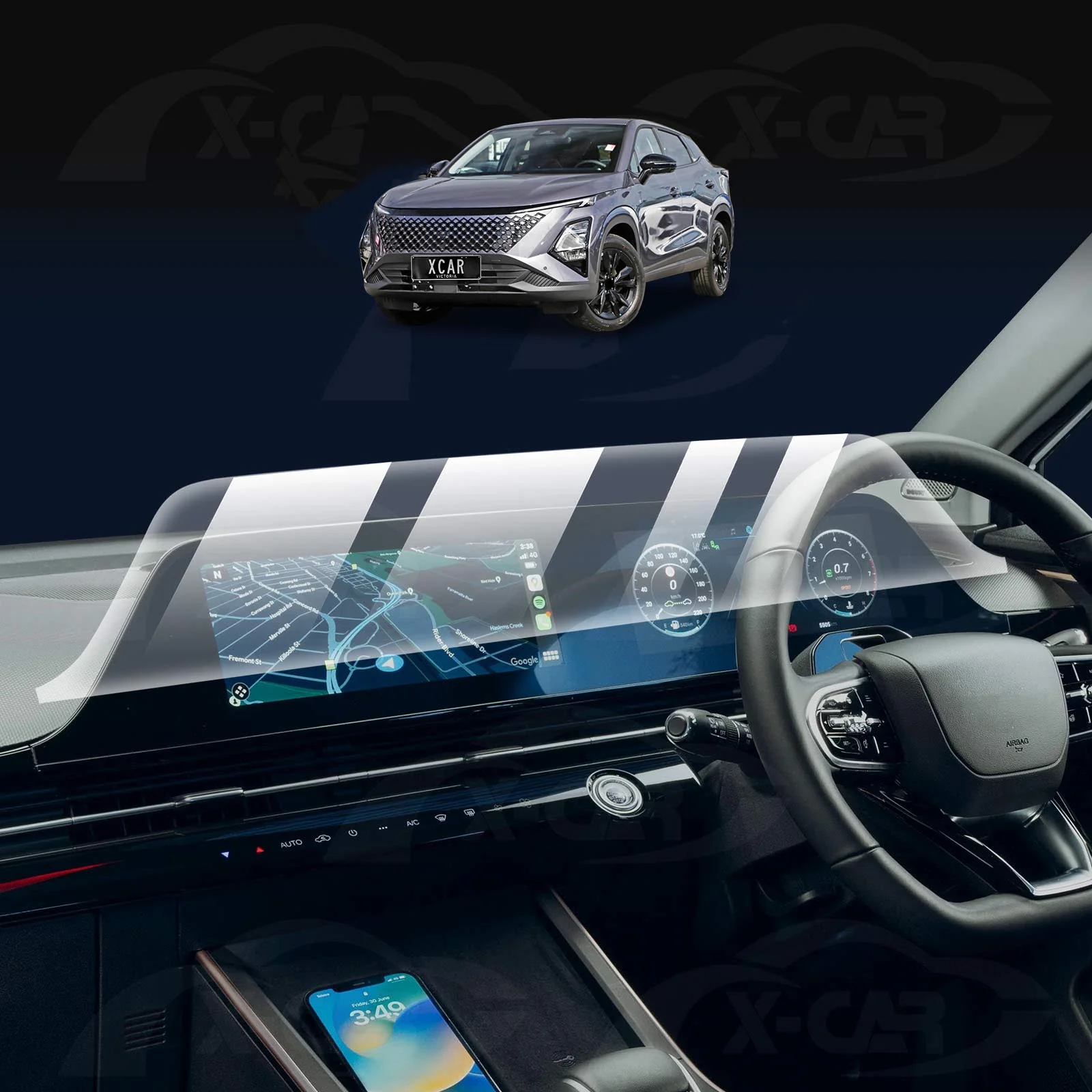 Screen Protector for Chery C5 2025-Onwards Touchscreen Anti-Scratch Film Cover