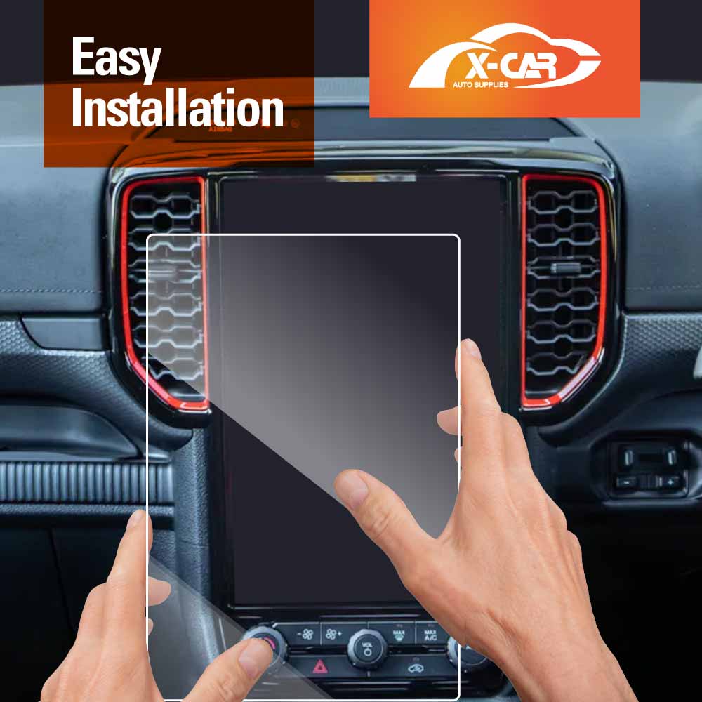 Tempered Glass Screen Protector for Ford Everest 2022-Onwards 12-inch Touchscreen Cover - Image 2